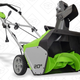 GreenWorks Corded Snow Thrower | $101 | Amazon